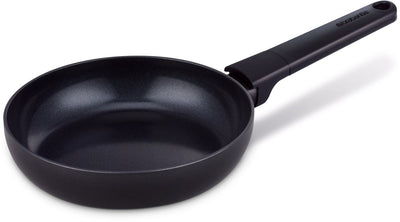 Poêle Brabantia Vanta - ø 20 cm - 100% sans PFA - revêtement antiadhésif en céramique renforcé de titane - poêle à induction - noir