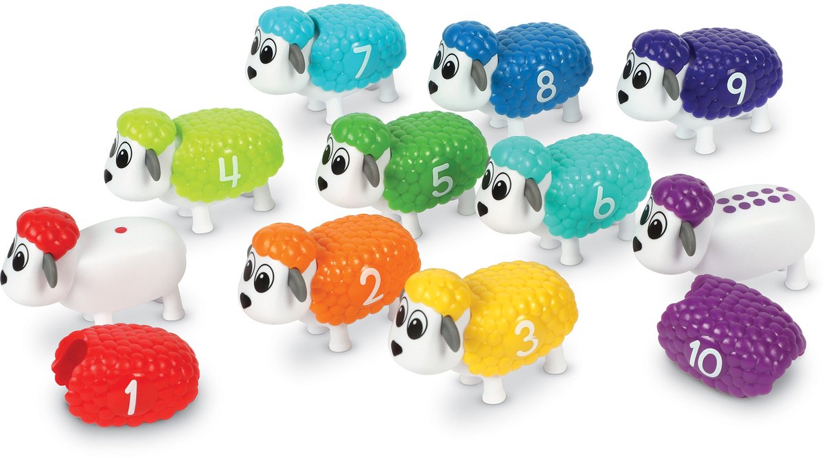 Ressources pédagogiques snap-n-learn™ compter les moutons - à partir de 18 mois