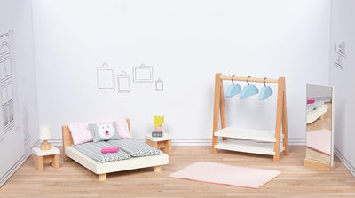 GOKI WOODEN PUPPET MEUBLAGE CHAMBRE, 18DLG.