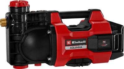 Pompe de jardin à batterie Einhell aquinna 36 34 li solo - power x-change - 36 v li-ion - 3400 l h - max. : 37 m - mode eco boost - protection contre les surcharges et le gel - excl. batterie et chargeur