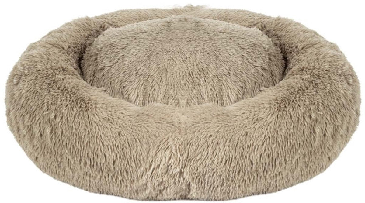 Duvo plus snug - lit beignet - beige - l - 80x80x17cm - lavable