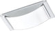 Eglo batholino wasao 1 - applique plafonnier - 1 lumière - chrome - blanc
