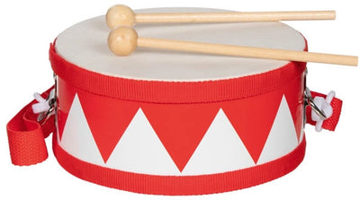 Goki drum, red. 7x15 cm. 3+