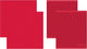 Ddddd 2x torchon + 2x torchon de cuisine logo - rouge