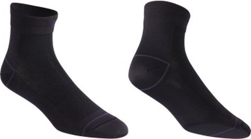 Bbb chaussettes de cyclisme noires - 2 paires - longueur : 10 cm - chaussettes de cyclisme durables été - taille 44 47 - chaussettes de cyclisme hommes et femmes - combifeet bso-06