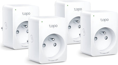 Tp-link tapo p110 - prise intelligente - prise intelligente - 4 pièces - surveillance de l'énergie - be fr