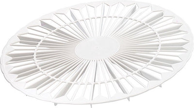 Westmark support à gâteau et séparateur, double fonction, rond, diamètre : 32 cm, plastique, blanc, 31432270