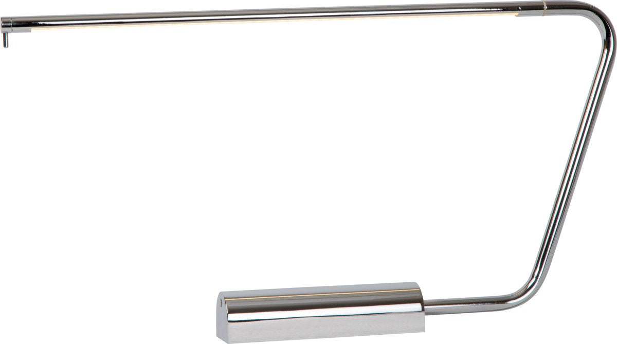 Lucide madison - lampe de bureau - LED dimmable - 1x9w 2700k - chrome