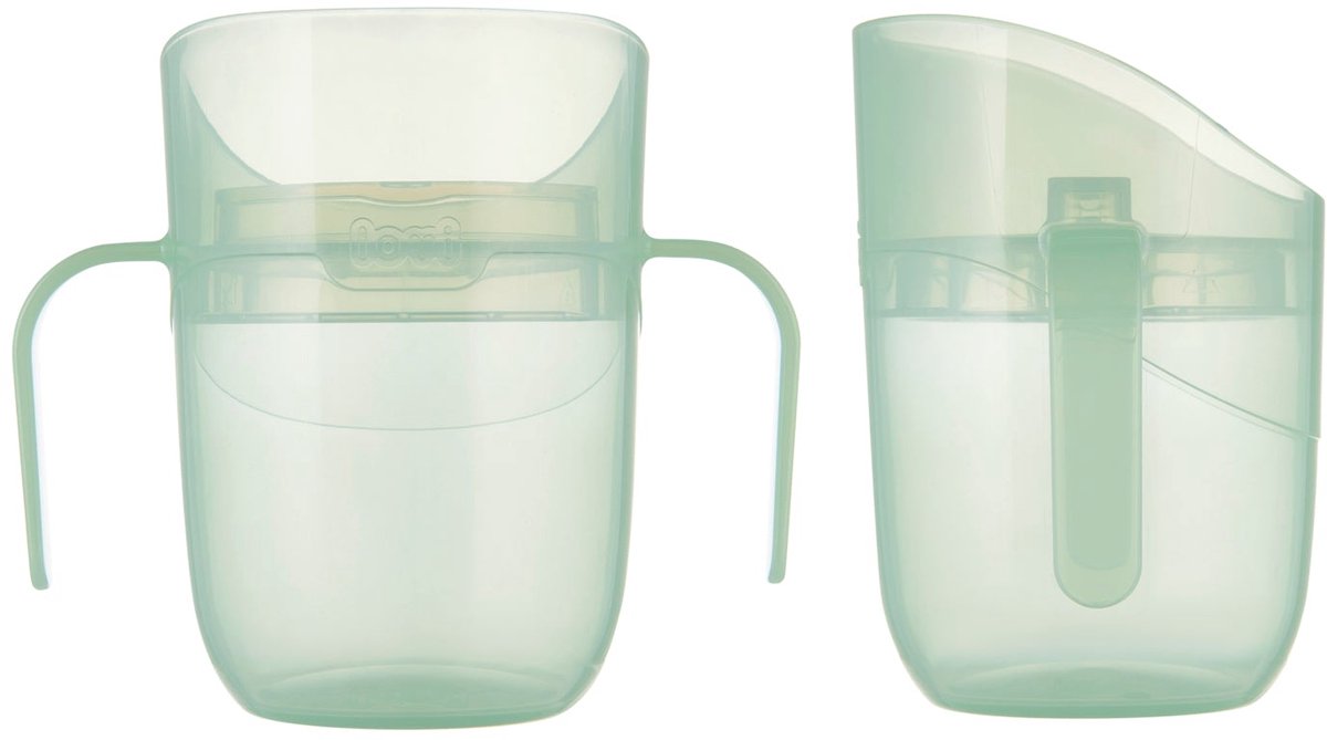 Difrax Lovi Genius Practice Cup - 130 ml 150 ml - vert - 2 pièces