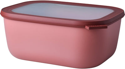 Mepal - récipient alimentaire multi-bols cirqula - 3000 ml - rectangulaire - mauve vif
