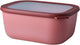 Mepal - récipient alimentaire multi-bols cirqula - 3000 ml - rectangulaire - mauve vif