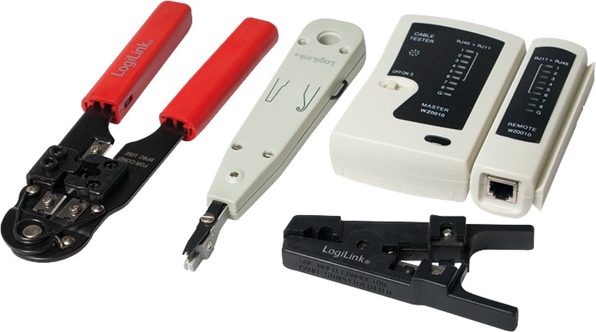 Ensemble d'outils réseau Logilink wz0012
