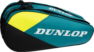 Dunlop - sx club - 6rkt - sac de tennis - acier noir jaune