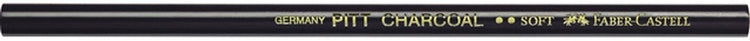 Crayon fusain Faber-castell - pitt monochrome - doux - fc-117403
