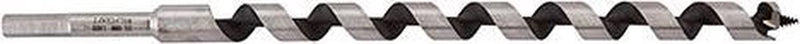 Wolfcraft - Foret serpent 20 mm pour poutres en bois - 400 mm - Foret à bois à tige hexagonale - hex - Foret pour bois - 7675010