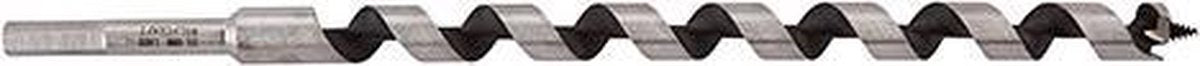 Wolfcraft - Foret serpent 22 mm pour poutres en bois - 400 mm - Foret à bois à tige hexagonale - hex - Foret pour bois - 7676010