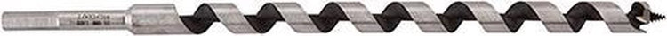 Wolfcraft - Foret serpent 20 mm pour poutres en bois - 400 mm - Foret à bois à tige hexagonale - hex - Foret pour bois - 7675010