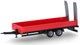 Remorque tandem surbaissée Herpa, rouge