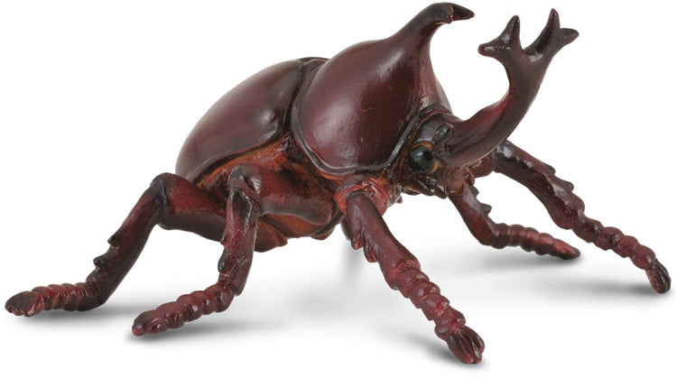 Figurine Collecta - scarabée rhinocéros - (m) - peinte à la main - miniature