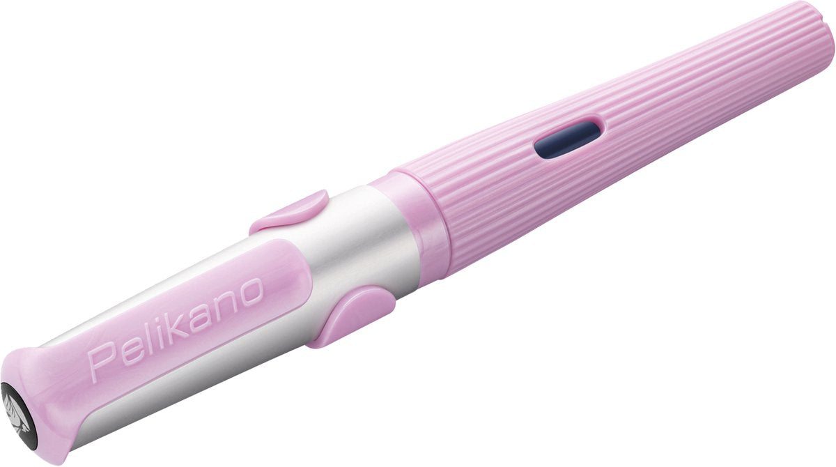 Stylo plume Pelikan o structure - gaucher - rose