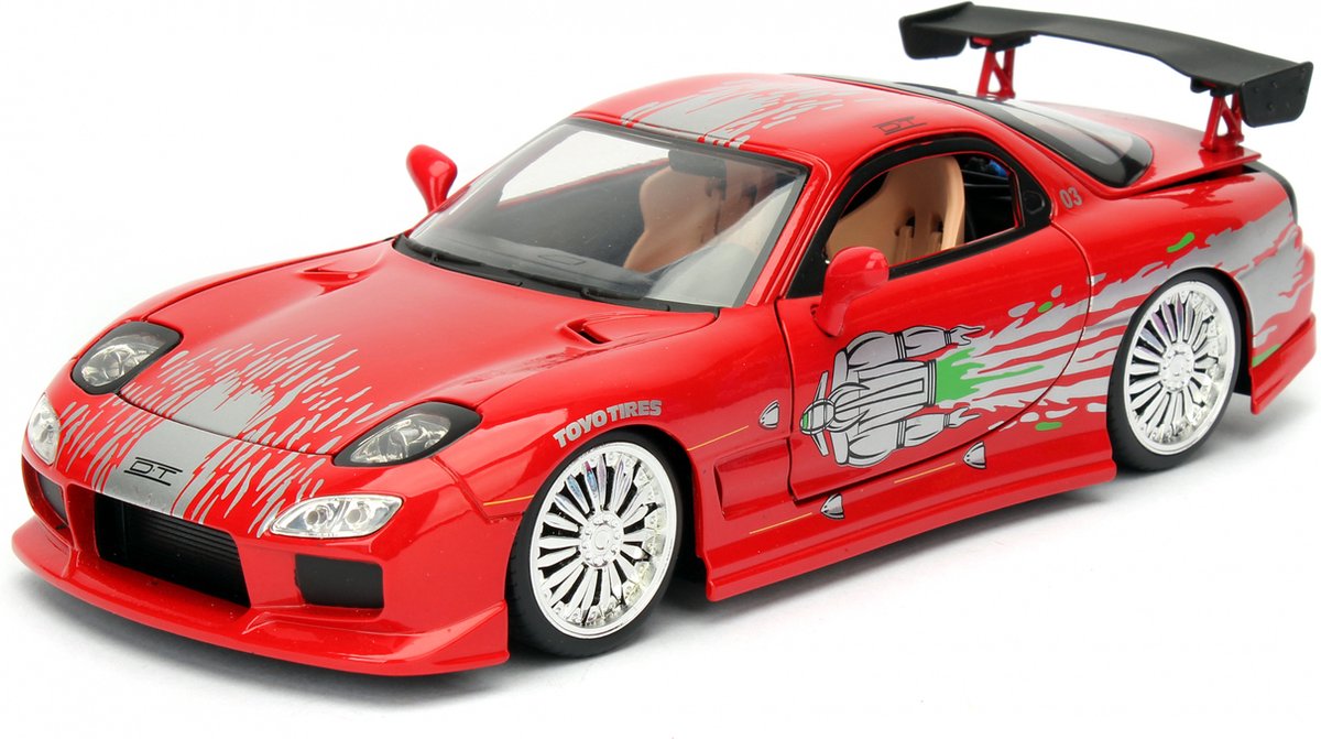 Jada Die Cast Fast Furious 1993 Mazda RX-7 1:24