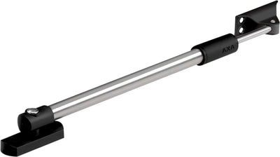 Compas de fenêtre télescopique Axa 35ex - acier inoxydable - plastique noir - non verrouillable