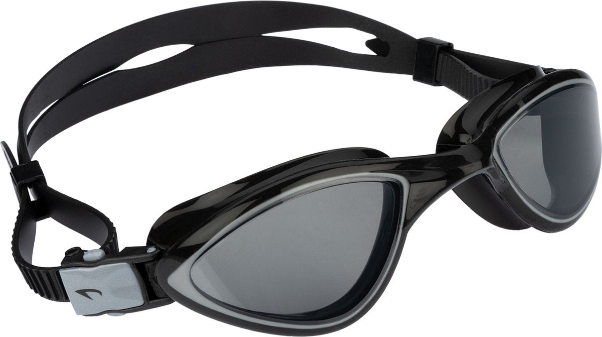 Avento lunettes de natation flex - courbe large vue - noir - réglable
