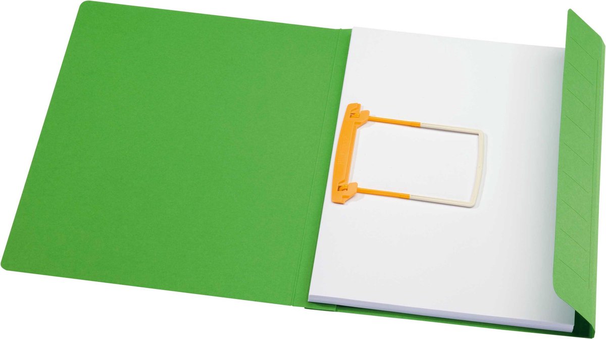 Dossier à clips Jalema secolor a4 - paquet de 10 - vert