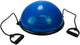 Ballon d'entraînement d'équilibre Tunturi - avec élastiques de fitness - bleu - incl. application de remise en forme gratuite