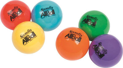 Megaform lot de 6 boules toutes colorées 15,2cm