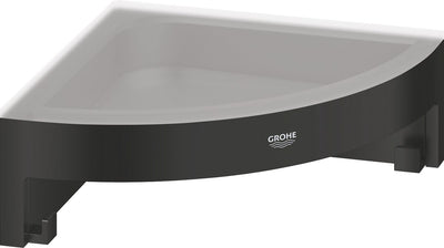 Grohe quickfix start cube receveur de douche d'angle - noir mat