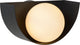 Lucide benni - applique - 1xg9 - noir
