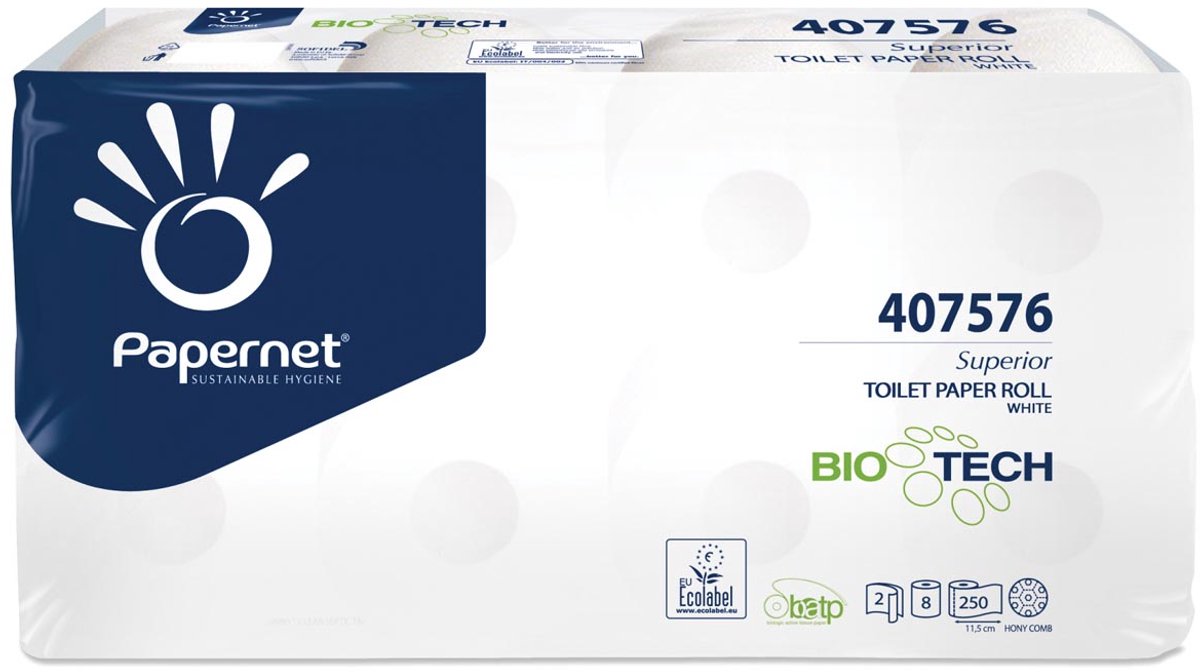 Papier toilette Papernet biotech, 2 couches
