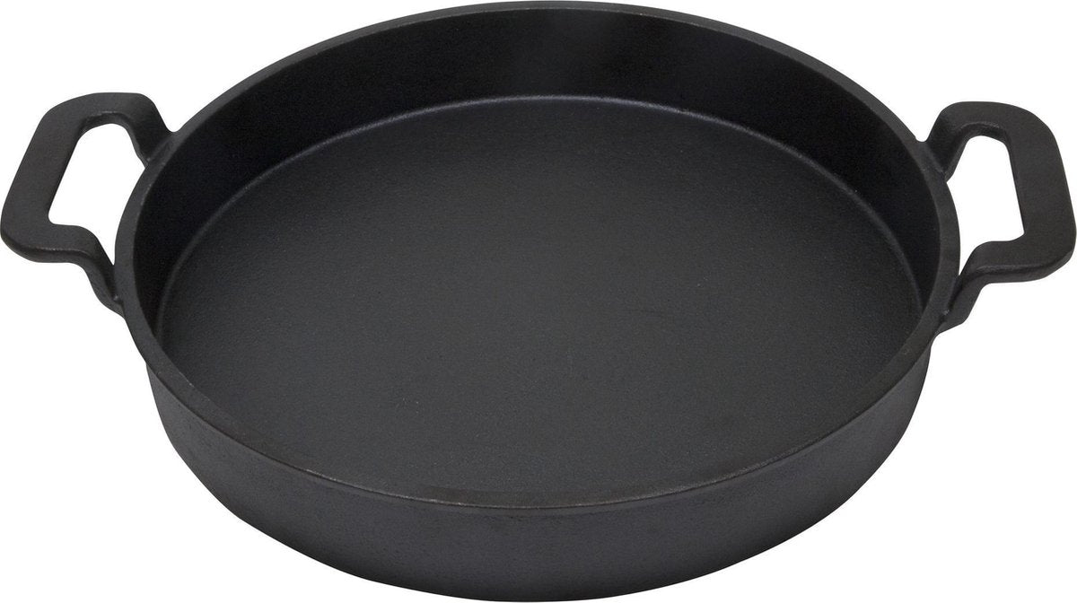 Gourou du grill - poêle en fonte - grille en fonte - poêle à frire - grille rabattable