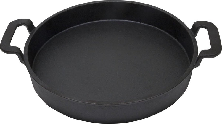 Gourou du grill - poêle en fonte - grille en fonte - poêle à frire - grille rabattable