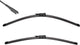 Jeu de lames plates Valeo Silencio - 480+600 mm - avec spoiler - 574470