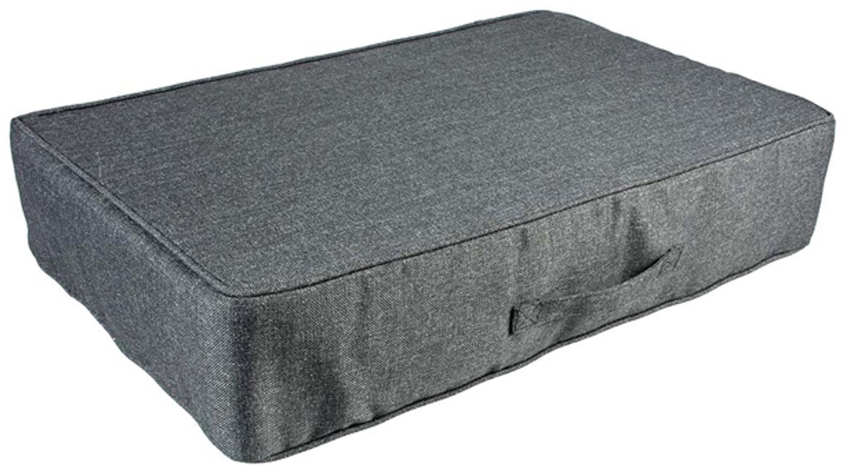 Duvo + duratex matelas pour chien gris foncé l-100x70x14cm