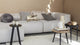 Coussin décoratif Kaat Amsterdam Saga - 43x43 cm - sable