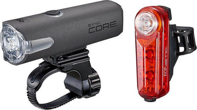 Kit d'éclairage vélo Cateye syncore + syncinétique - bluetooth - LED