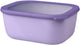Mepal - récipient alimentaire multi-bols cirqula - 3000 ml - rectangulaire - lilas vif