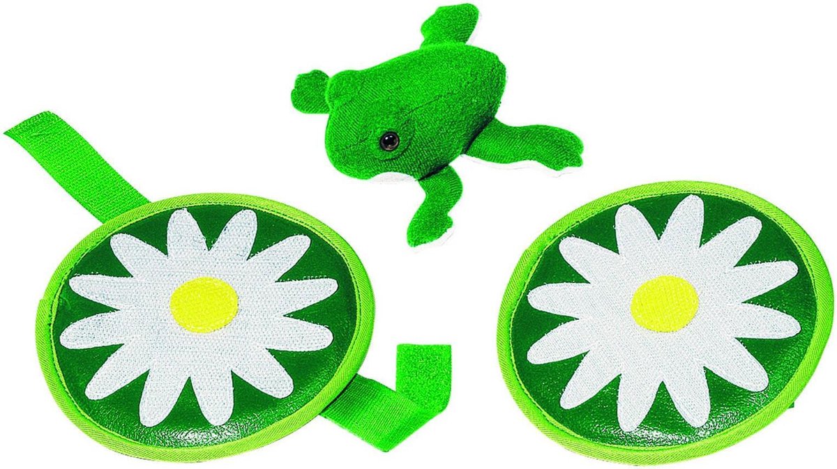 Jeu de slog-lancement de Goki Frog avec Velcro