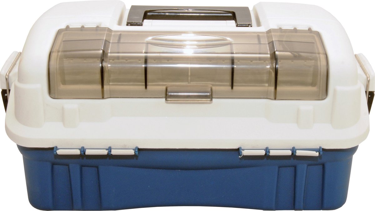 Albatros pêche albatros valise de pêche 3 tiroirs xl marron | système de rangement avec 3 tiroirs et grand compartiment principal