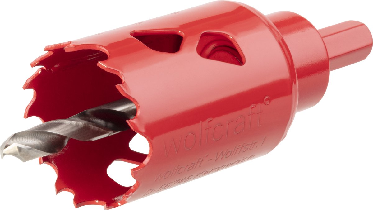 Wolfcraft - scie cloche 35 mm - foret bim 35 mm - 5467000