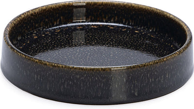 Conçu par lotte jace bol à nourriture - bol à nourriture - abreuvoir - chat - céramique - noir - 15 cm - 300 ml