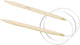 Aiguilles à tricoter rondes Creativ company, L: 80 cm, taille 8 mm, 1 pièce