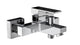 Robinet de bain Schütte tokyo ii - mitigeur - entraxe 150 mm - chromé