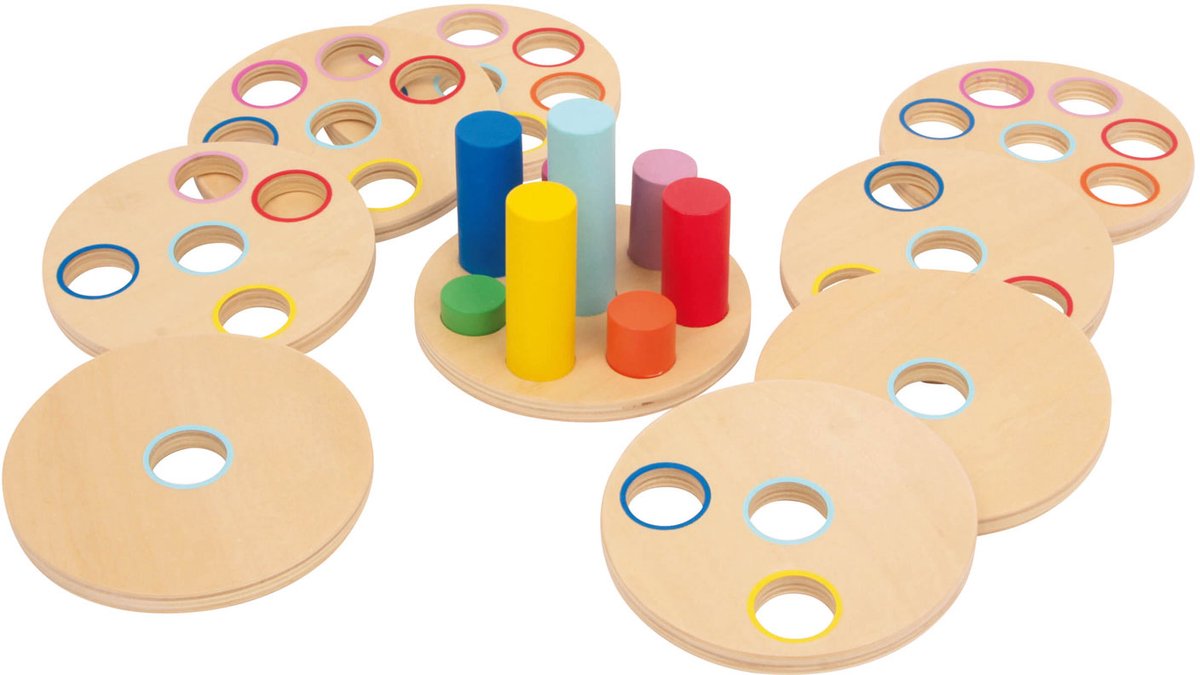 Small Foot Wooden Stacking Game Logisteck Educational, 9DLG.