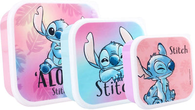 Disney Stitch Snackbox 3 en 1 Fresh Bites