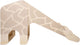 Petit pied en bois girafe girafe faune