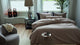 Riviera maison rivièra maison Connor housse de couette - double - 200 x 200 220 cm - sable